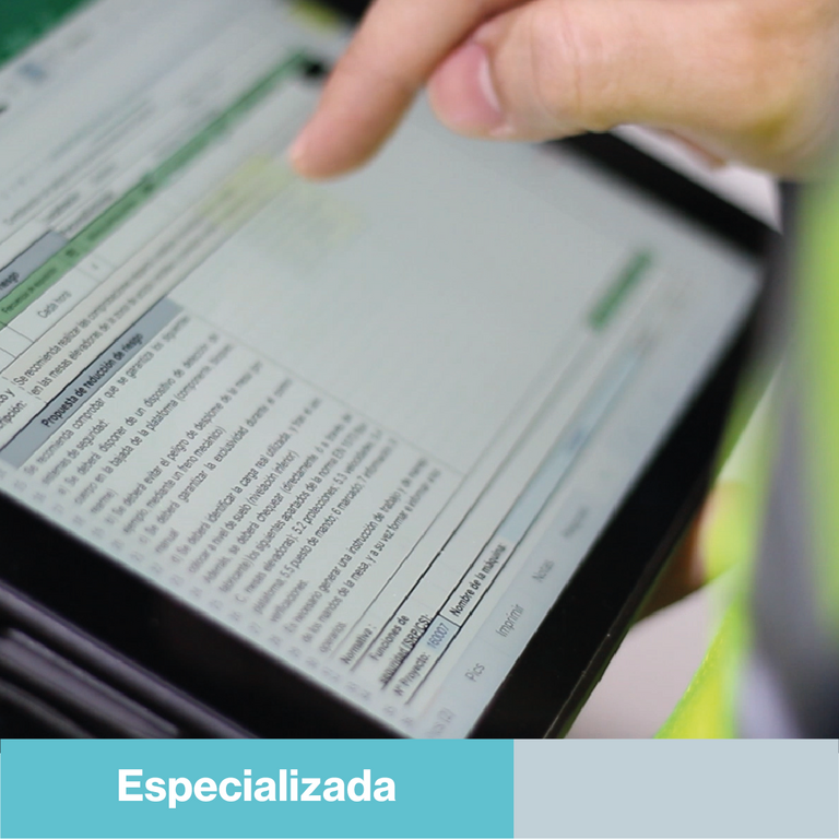 Formación avanzada en ISO 12100